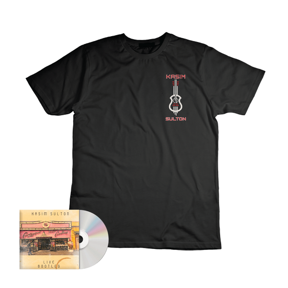 Kasim Sulton - "Live Bootleg" CD + T-Shirt Bundle