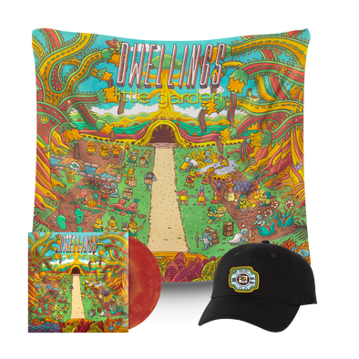 Dwellings 'Little Garden' Vinyl - "Raspberry Orange Swirl Popsicle" Vinyl Bundle