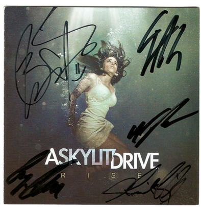 A Skylit Drive (Autographed) Rise CD Booklet