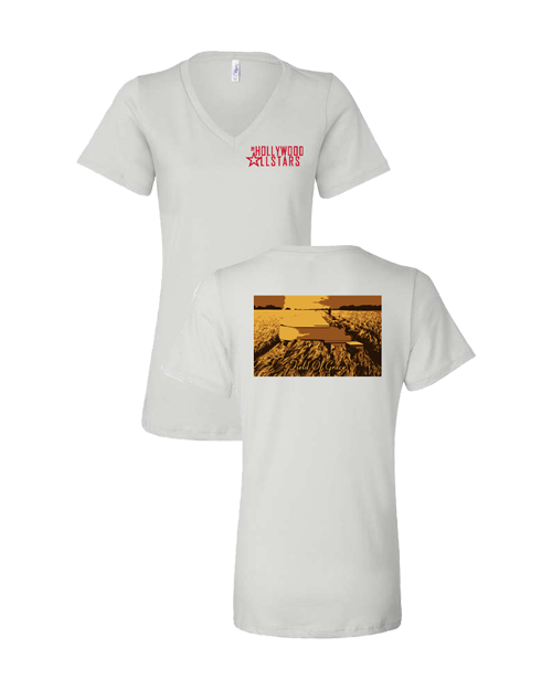 The Hollywood Allstars 'Field of Grace' Women's Cut TShirt