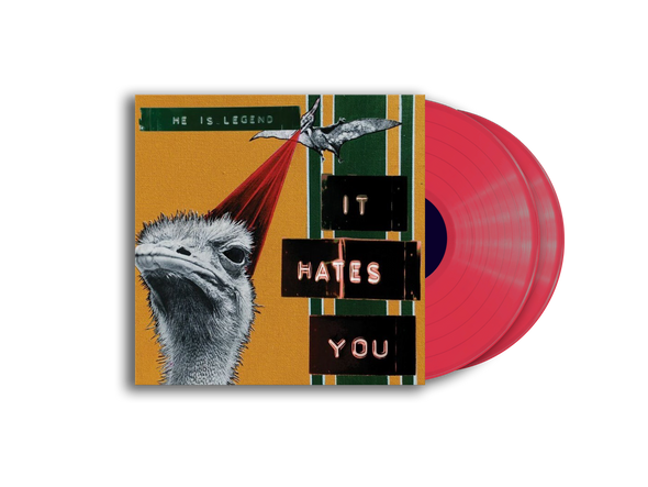 He Is Legend - 'It Hates You' Double LP - Translucent Red