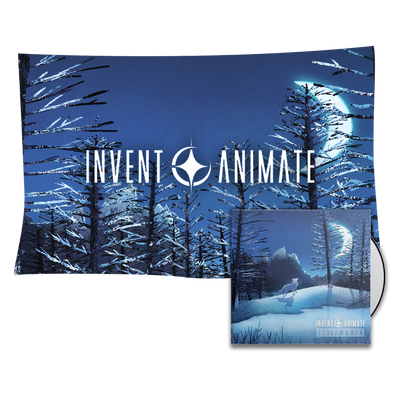 Invent Animate - "Stillworld" CD & Flag Bundle