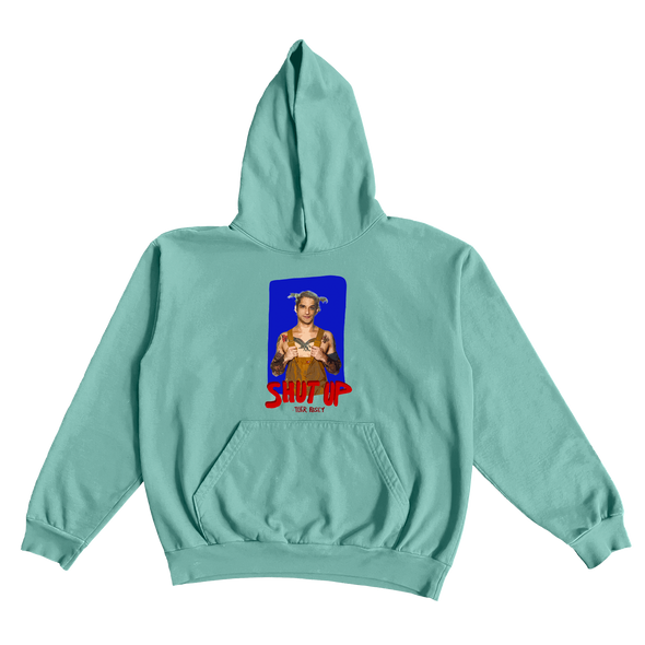 Tyler Posey - "Shut Up" Limited Edition Mint Hoodie