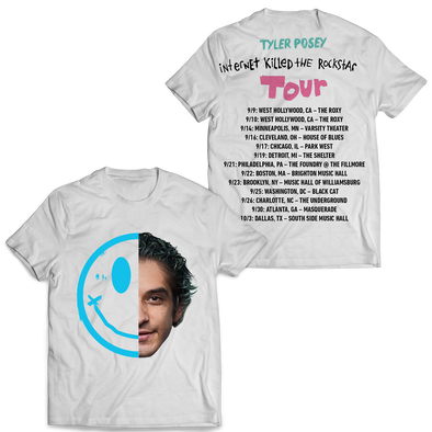 Tyler Posey - Smiley 2021 Tour T-Shirt
