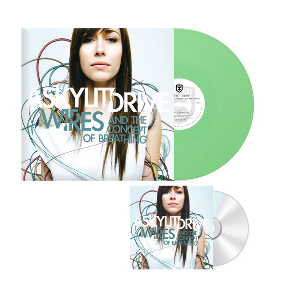 A Skylit Drive - Wires...And The Concept of Breathing Vinyl (Spring Green Variant) + CD Bundle