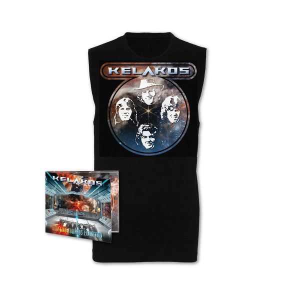Kelakos - "Hurtling Towards Extinction" CD & Shirt Bundle