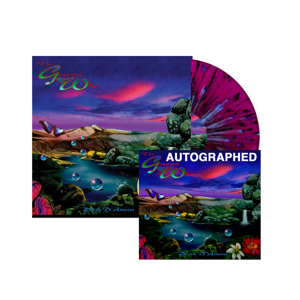 The Guess Who - Plein D'Amour - Purple Splatter Vinyl + Autographed Flat