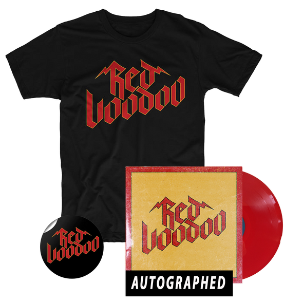Red Voodoo - "Red Voodoo" Red Vinyl EP + T-Shirt Bundle