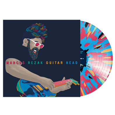 Marcus Rezak - "Guitar Head" Splatter Vinyl