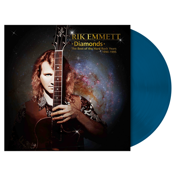 Rik Emmett - "Diamonds" Navy Blue Vinyl