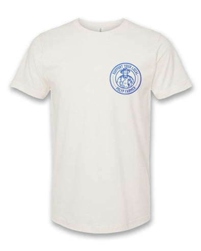 Support Your Local Polyp Farmer T-Shirt (POCKET LOGO)