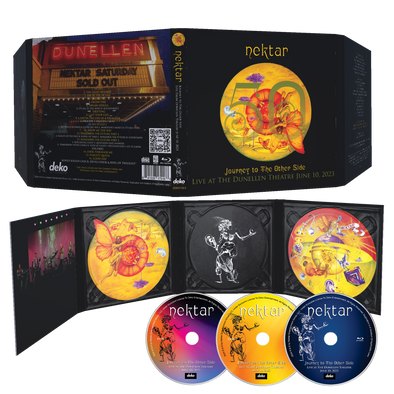 Nektar - Journey to The Other Side Live at The Dunellen Theatre June 2023 CD/Blu-Ray