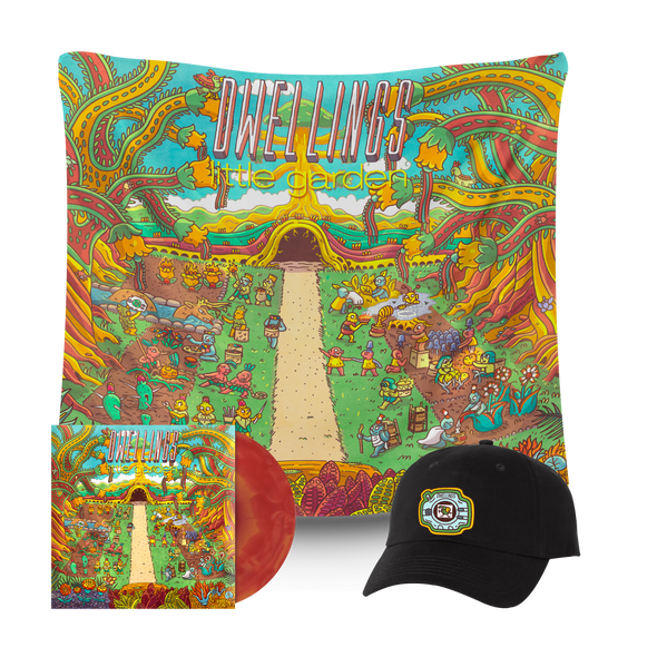 Dwellings 'Little Garden' Vinyl - "Raspberry Orange Swirl Popsicle" Vinyl Bundle (Preorder)
