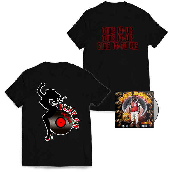 Dru Down - Pimp On Shirt & CD Bundle