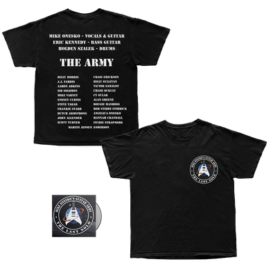 Mike Onesko's Guitar Army - "The Last Solo" T-Shirt & CD Bundle