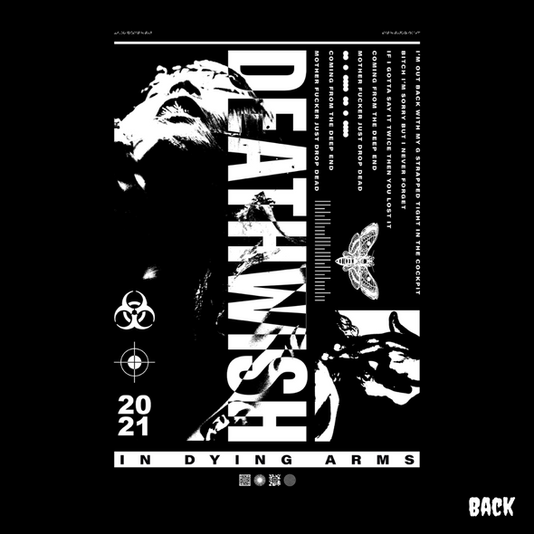 In Dying Arms - DEATHWISH Design