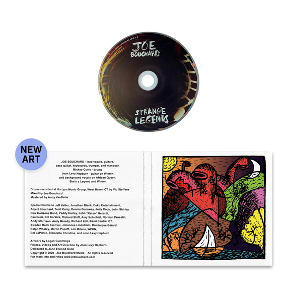 Joe Bouchard - Strange Legends CD (Second Pressing)