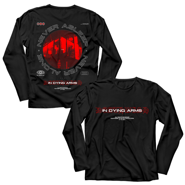 In Dying Arms - NEVER ASLEEP / NEVER ALONE Design