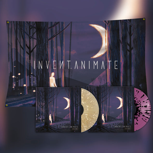 Invent Animate - Everchanger Both Vinyl + Wall Flag Bundle (Sol & Luna)