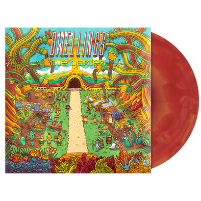 Dwellings 'Little Garden' Vinyl - Limited Edition (Out of 300) "Raspberry Orange Swirl Popsicle" Variant (Preorder)