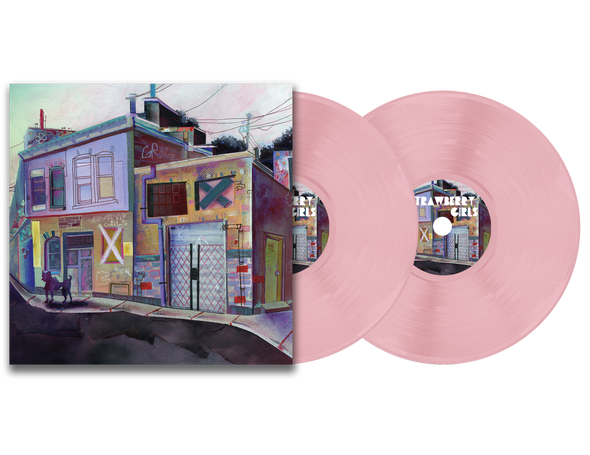 Strawberry Girls - "American Graffiti" Double Vinyl (Limited Edition Baby Pink)