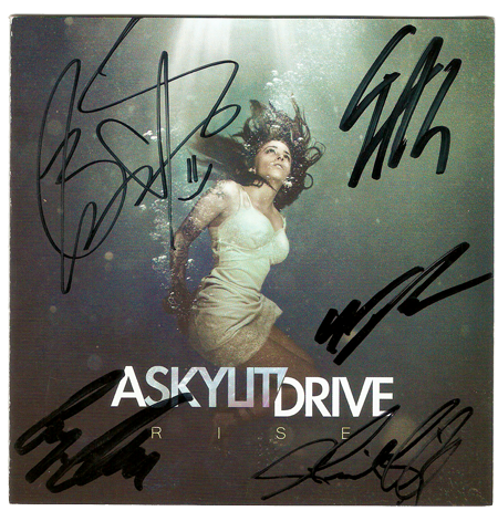 A Skylit Drive (Autographed) Rise CD Booklet