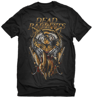 Dead Rabbitts Tiger Shirt (Black)