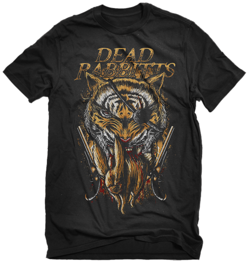 Dead Rabbitts Tiger Shirt (Black)