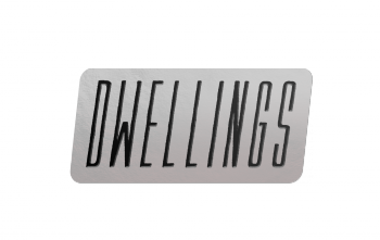 Dwellings "Logo" Enamel Pin