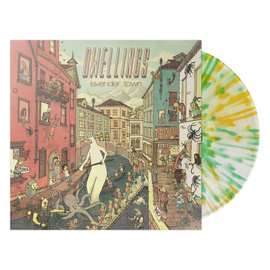 Dwellings "Lavender Town" Lemon/Lime Splatter Vinyl