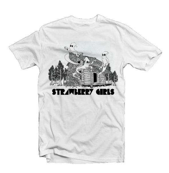 Strawberry Girls - "Ghost" White Shirt