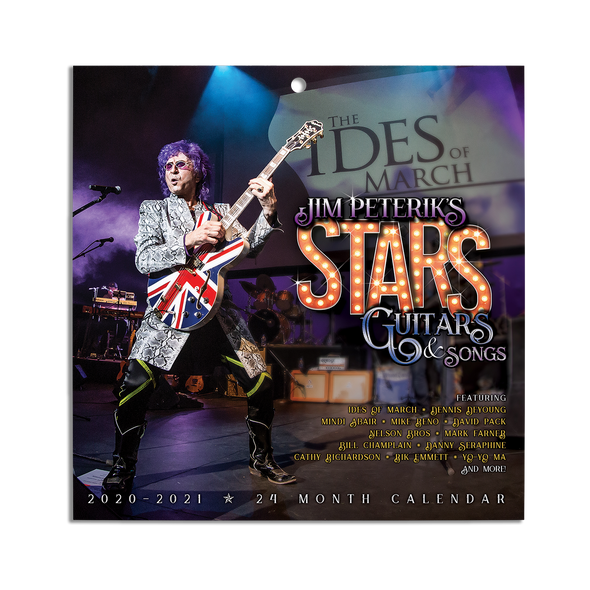 Autographed Jim Peterik - Stars, Guitars & Songs 2020-21 Calendar