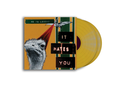 He Is Legend - 'It Hates You' Double LP - Translucent Yellow