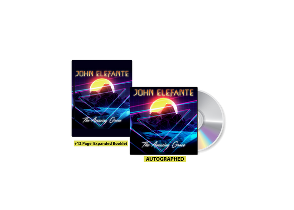 John Elefante - "The Amazing Grace" CD w/ Autographed Booklet