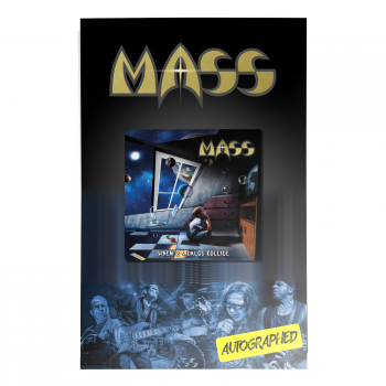 MASS - When 2 Worlds Collide Signed Poster
