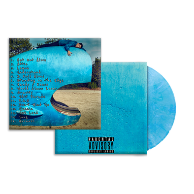 Tyler Posey - "Unravel" Limited Edition Blue Swirl Vinyl
