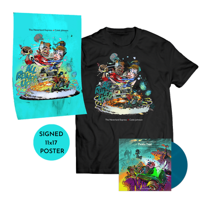 Neverland Express + Caleb Johnson - "Paradise Found: Bat Out Of Hell Reignited" Vinyl Bundle