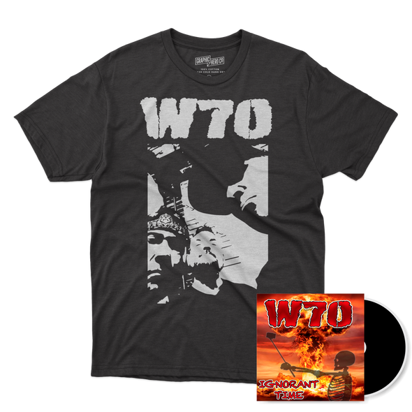 W70 - 'Ignorant Time' CD & T-Shirt Bundle