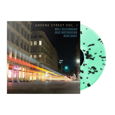 WILL SELLENRAAD "GREENE ST VOL. 1" MINT GREEN/BLACK SPLATTER LP