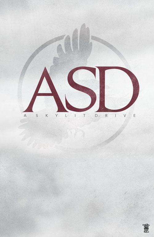 A Skylit Drive "ASD" Poster Autographed