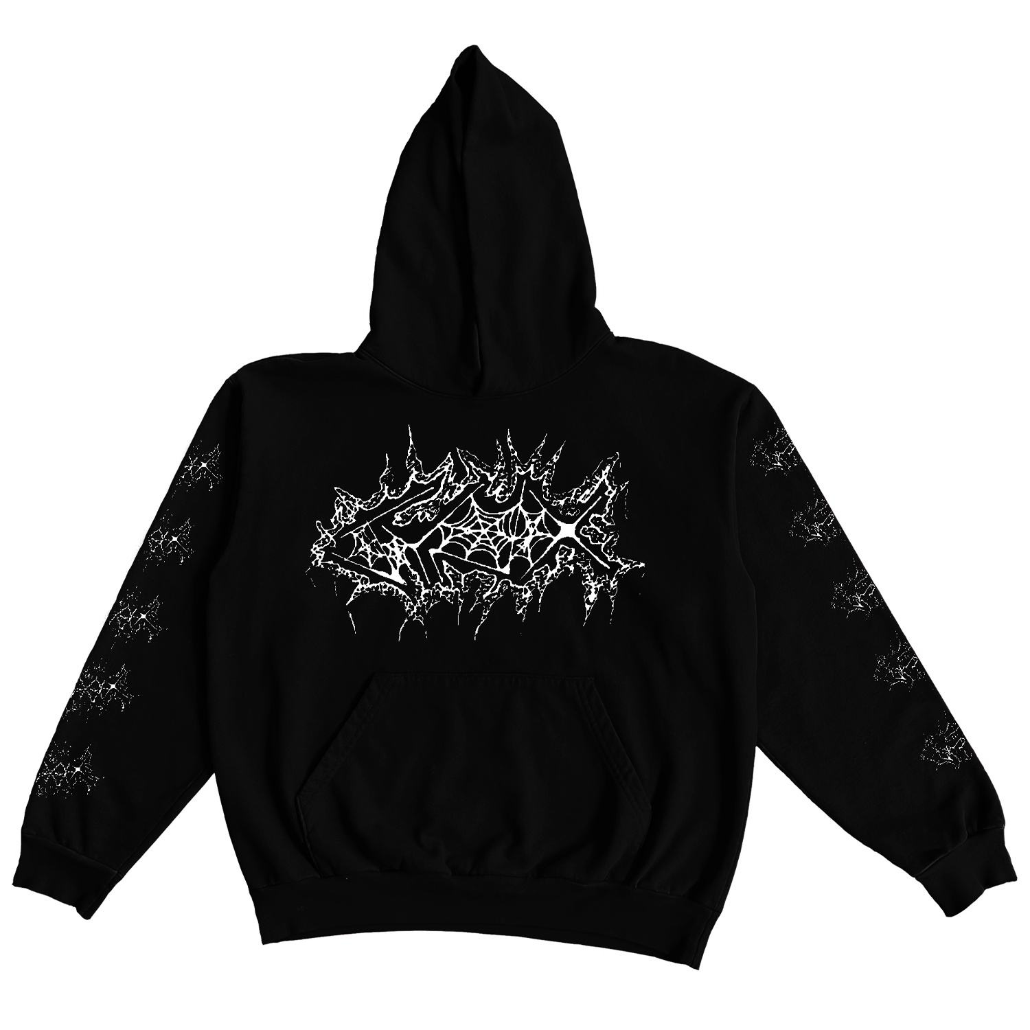 Black online metal hoodie