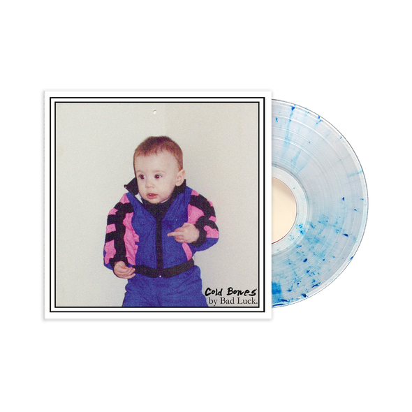 Bad Luck - Cold Bones Vinyl Clear w/ Royal Blue Splatter