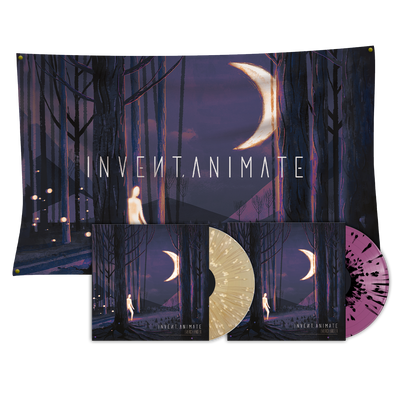 Invent Animate - Everchanger Both Vinyl + Wall Flag Bundle (Sol & Luna)