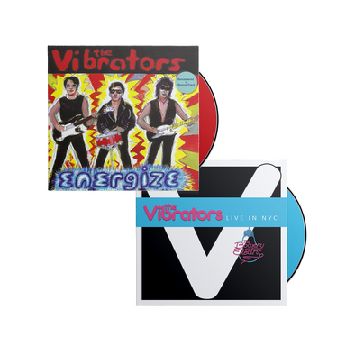 The Vibrators - Energize & Live In NYC CD Bundle