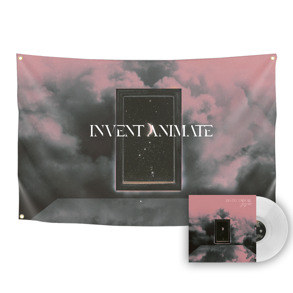 Invent Animate - Greyview Vinyl Hollow Light Variant (Clear) and Flag Bundle (LIMITED RESTOCK)