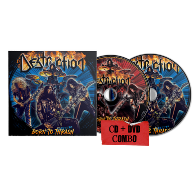 Destruction - Born To Thrash (Live In Germany) CD + DVD Combo