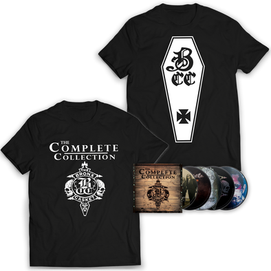 THE BRONX CASKET CO. “The Complete Collection” CD Boxset and T-Shirt Bundle