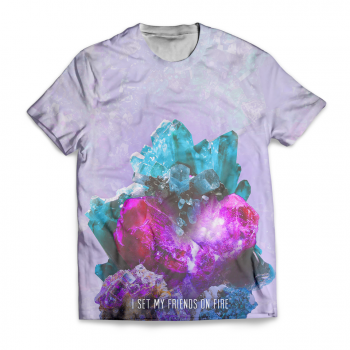 I Set My Friends on Fire "Crystal" Sublimation Shirt