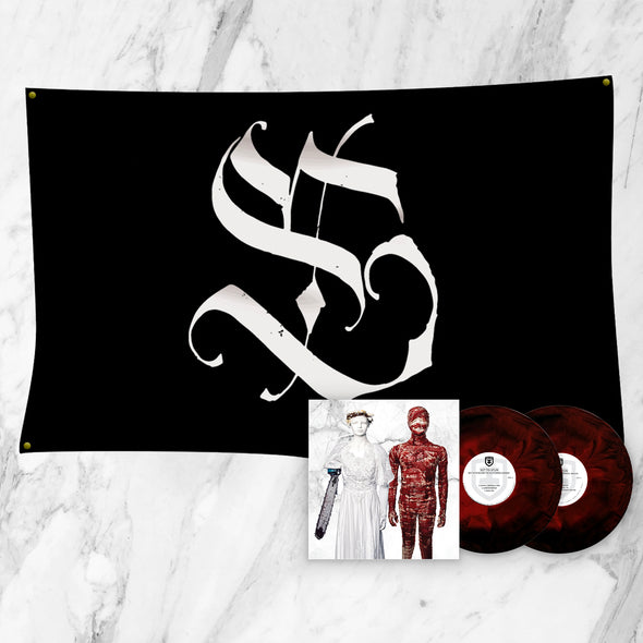 SET TO STUN - "SET TO STUN and The Desperado Undead" Bodysnatchers Vinyl + Logo Flag
