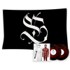 SET TO STUN - "SET TO STUN and The Desperado Undead" Bodysnatchers Vinyl + Logo Flag